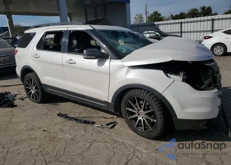 2015 Ford Explorer Xlt z USA, uszkodzony, nr VIN 1FM5K7D80FGA3328